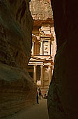Petra - the impressive Khaznat al-Faroun known as the Treasury of the Pharaoh